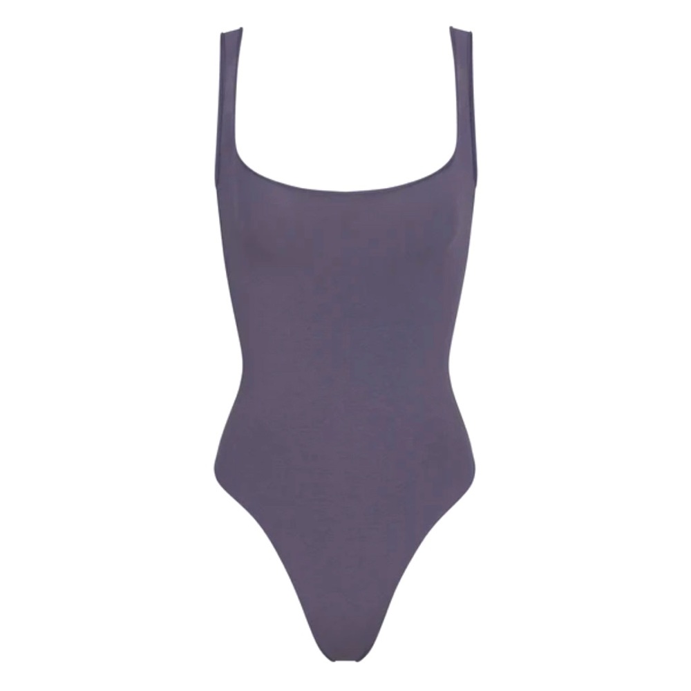 💙 SKIMS Fits Everybody Square Neck Bodysuit in Deep Royal NWT Size 4X